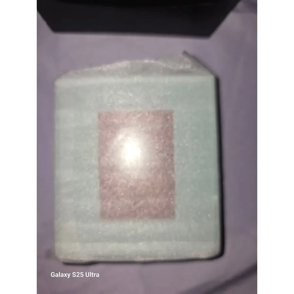 Glass photo coasters with wood holder Sarah Peyton Home set of 4